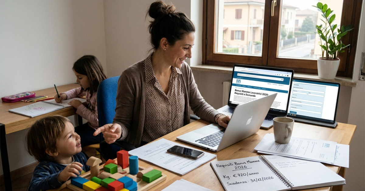 bonus-mamme-lavoratrici-2026-requisiti-domanda
